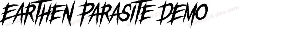 Earthen Parasite DEMO字体转换